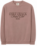 DIRT TRACK SOCIAL CLUB EMBROIDERED CREWNECK