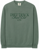 DIRT TRACK SOCIAL CLUB EMBROIDERED CREWNECK