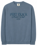 DIRT TRACK SOCIAL CLUB EMBROIDERED CREWNECK