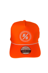 H/S Rope Trucker Snapback Hat - Orange